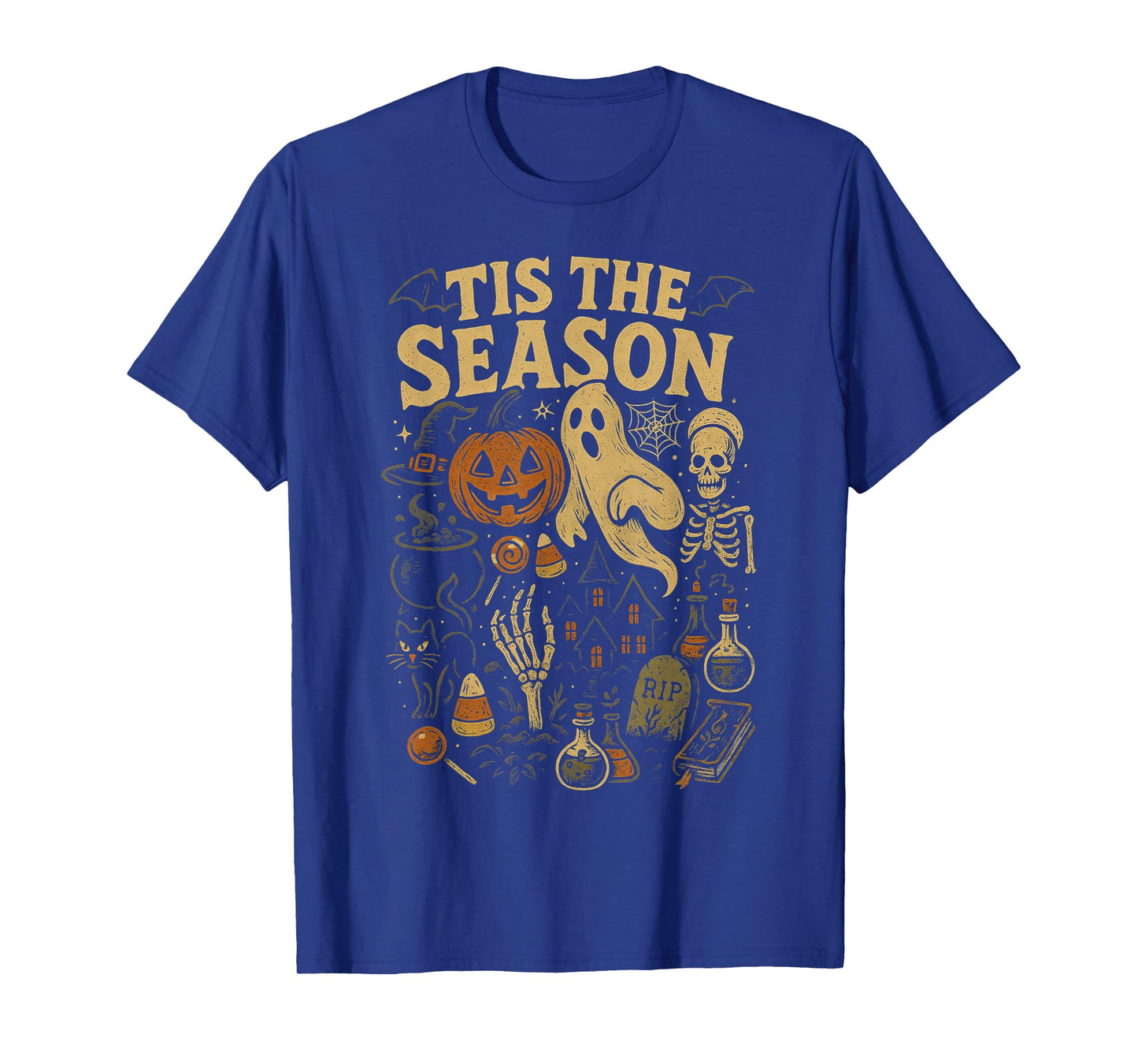 Retro Halloween Tis' The Season T-Shirt