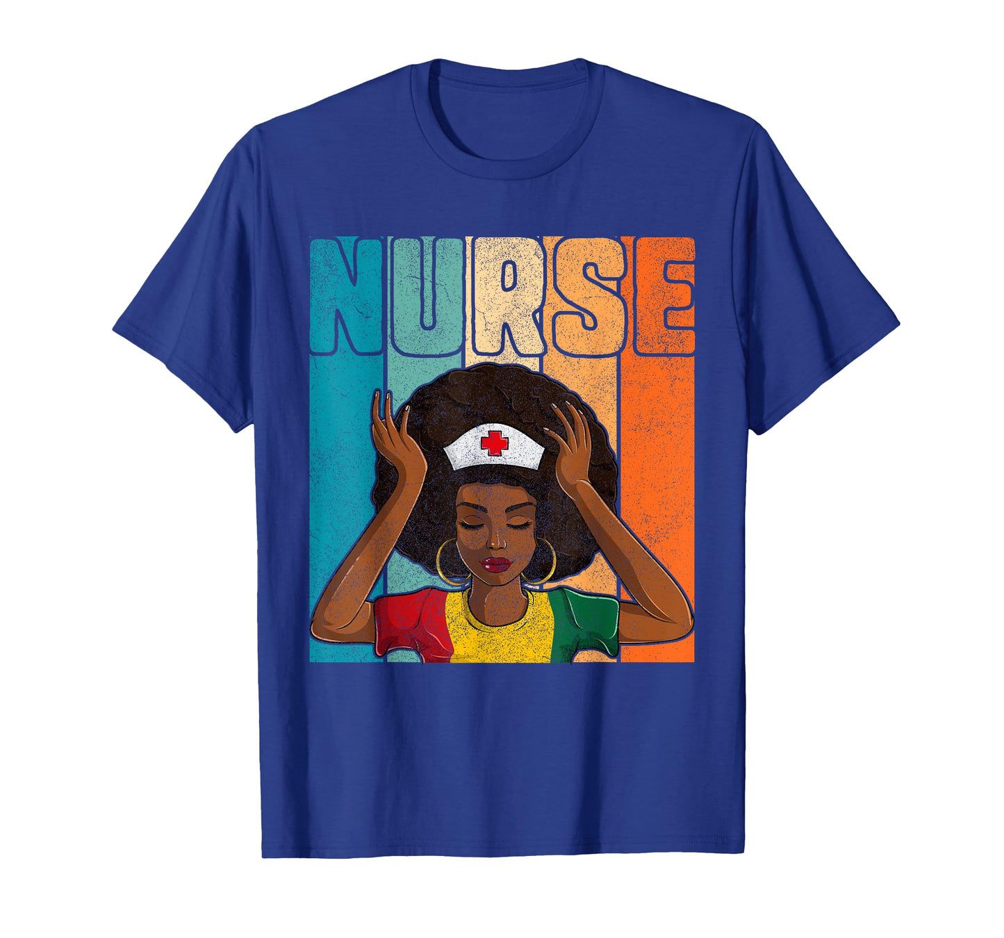 Black History Month T Shirts Women, Black Juneteenth Nurse T-Shirt