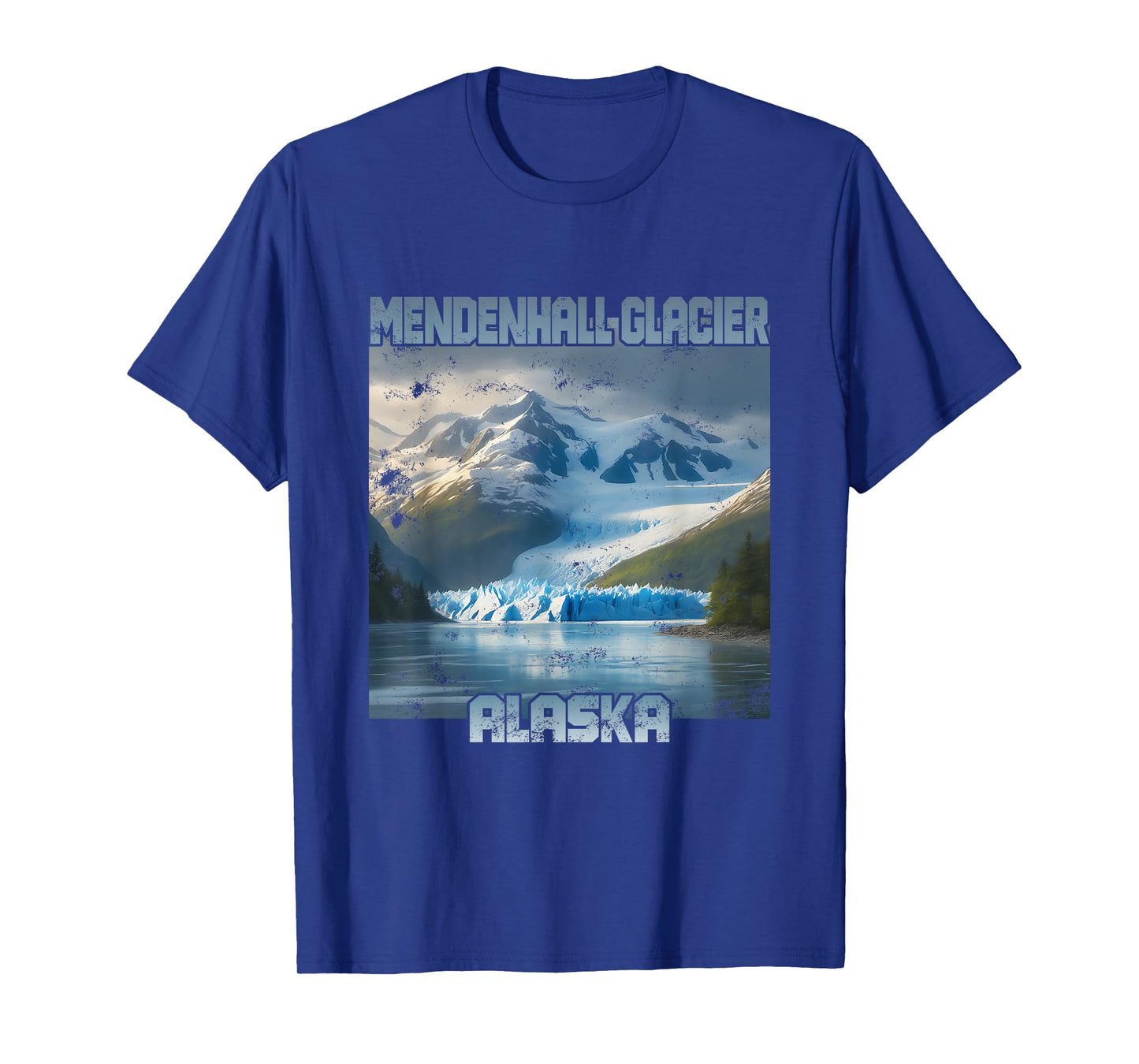 Vintage Mendenhall Glacier Alaska T-Shirt