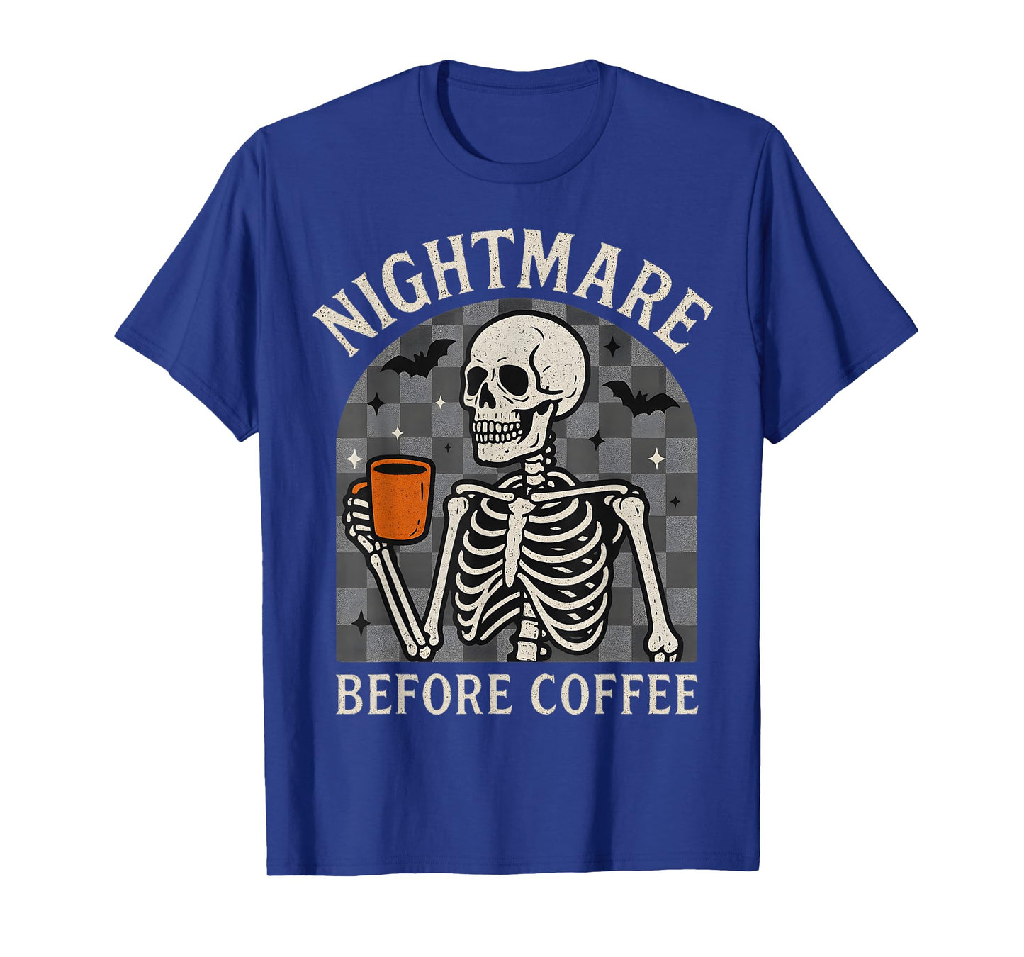 Cute Nightmare Before Coffee Halloween Shirt Funny Mug Gift T-Shirt