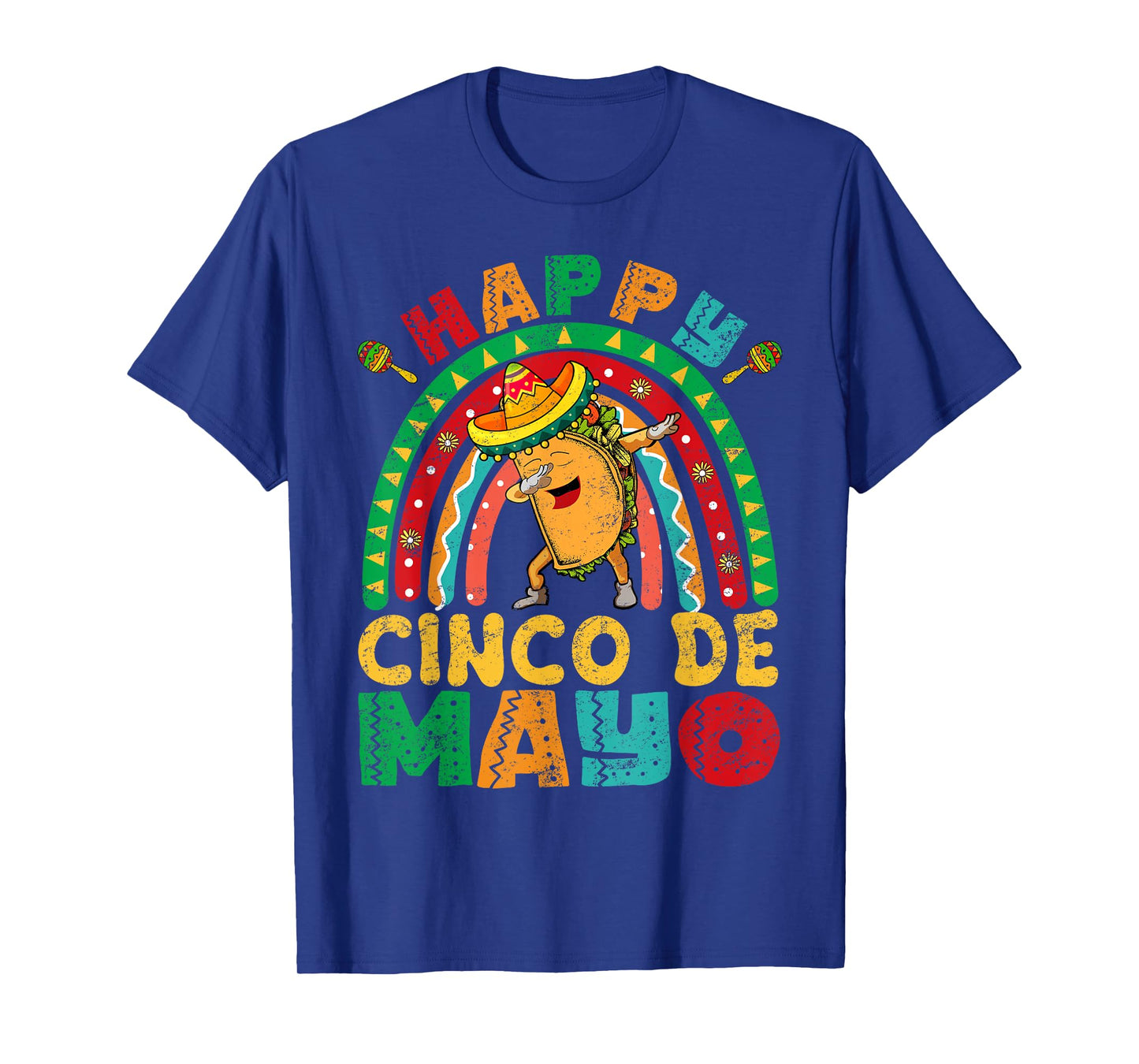 Womens Happy Cinco De Mayo Mexican Fiesta 5 De Mayo Mexico T-Shirt