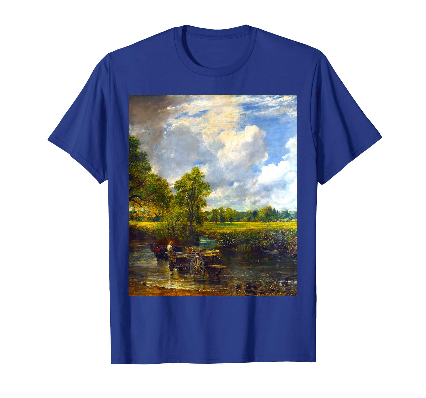 The Hay Wain John Constable Romanticism Landscape Art T-Shirt