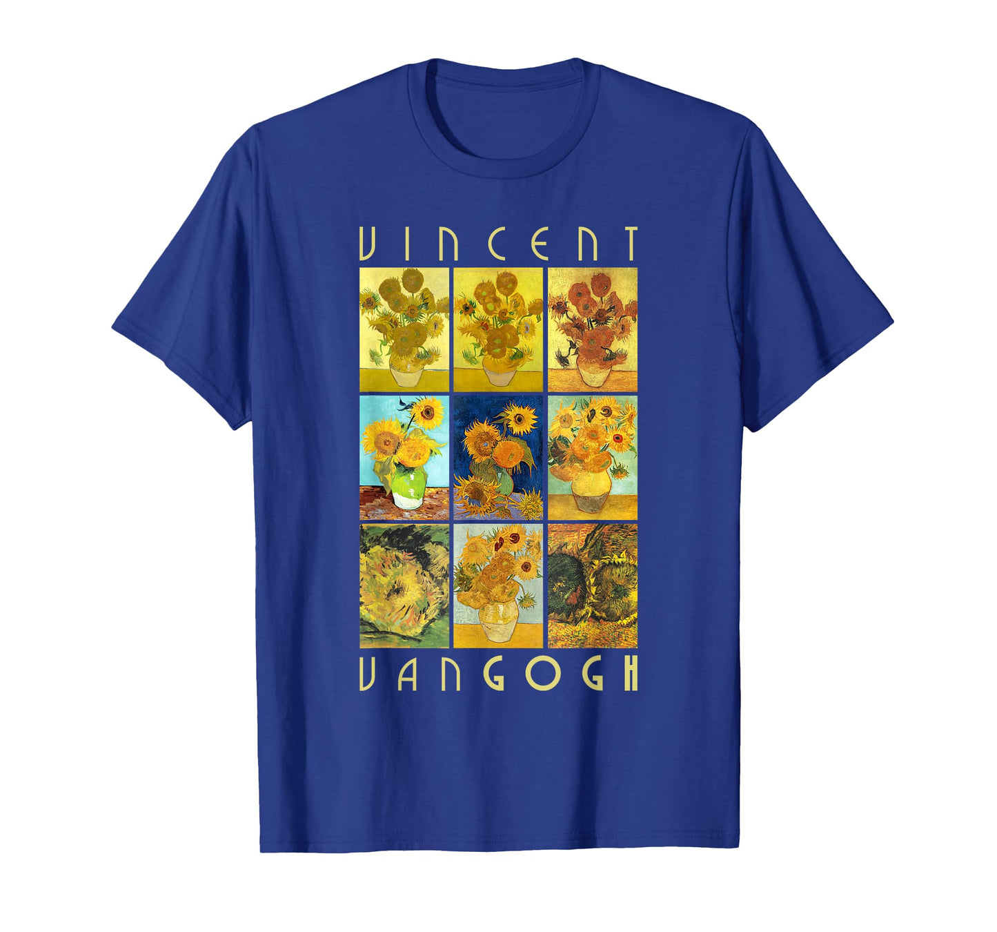 Van Gogh Sunflowers Shirt | Yellow Flowers Art Collection T-Shirt