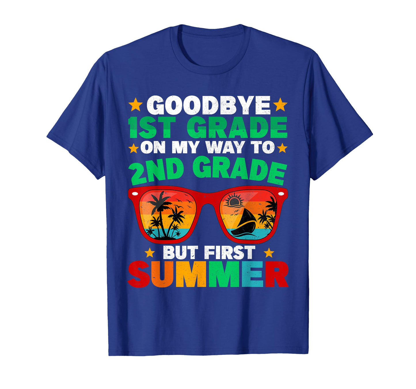 Goodbye 1st Grade First Summer Graduation Last Day Boys T-Shirt