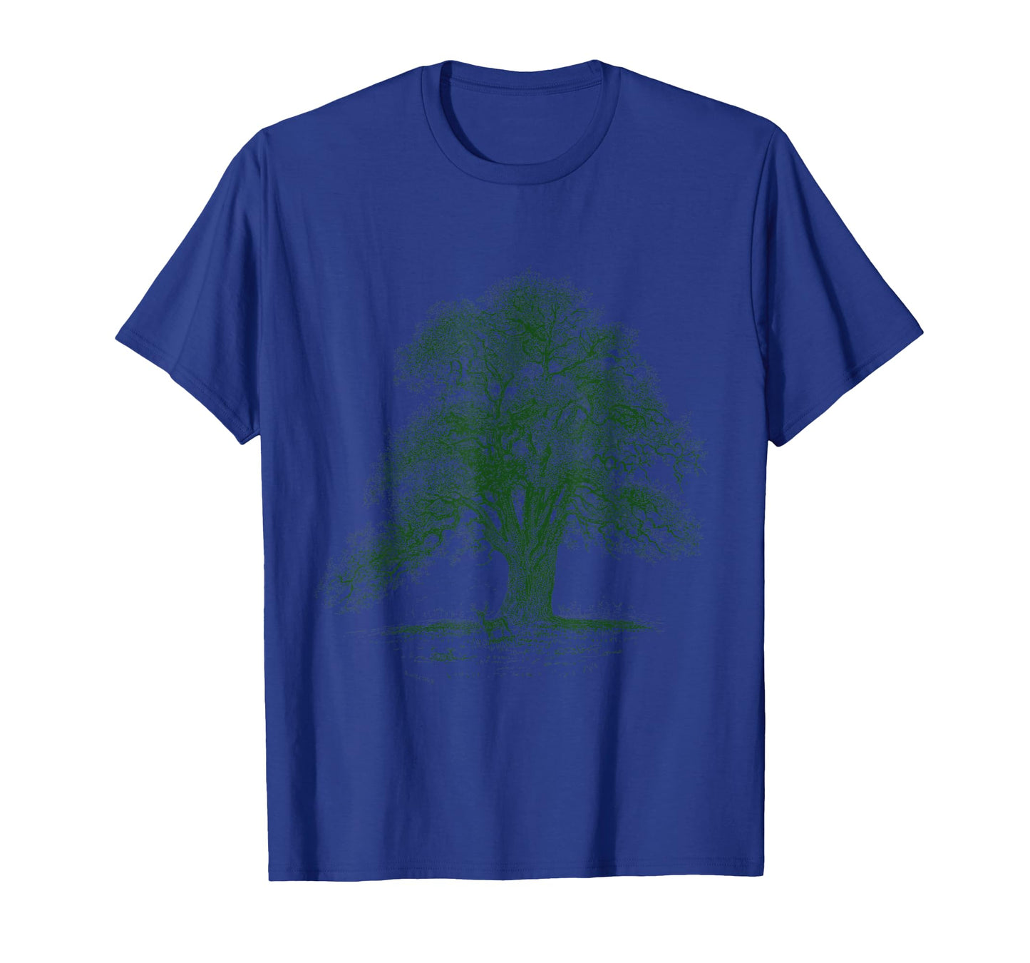 Oak Tree T-Shirt. Tree Natural Oak Tree Woodsman Tee