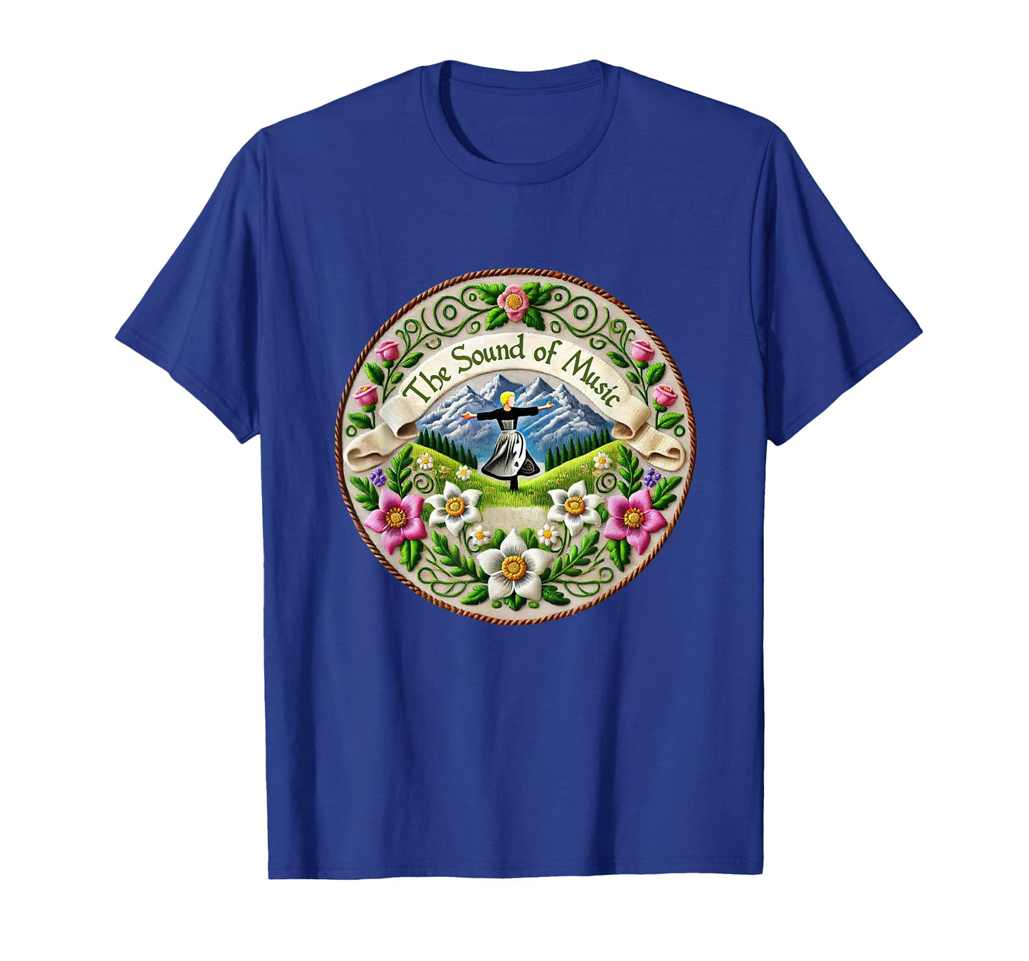 Nature Alps Mountains Singing Theatre Sound Of Music Musical T-Shirt