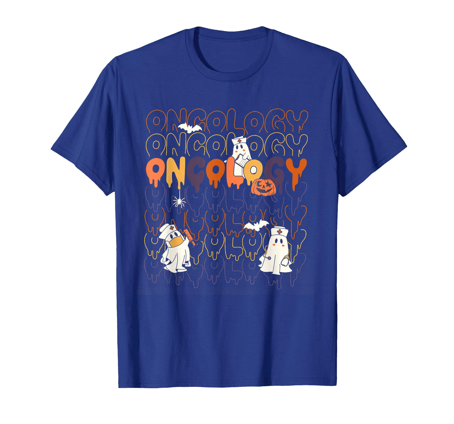 Women Halloween Oncology Nurse Heme Onc RN Cancer Fighting T-Shirt