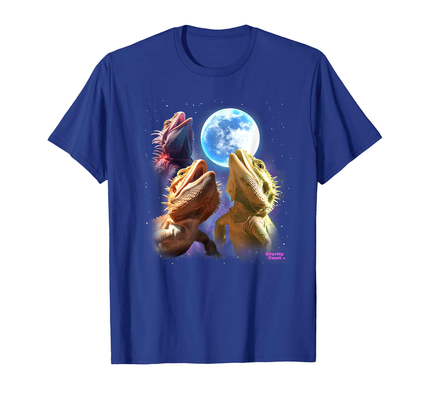 Bearded Dragon Shirts Lizards Howling at the Moon Beardies T-Shirt