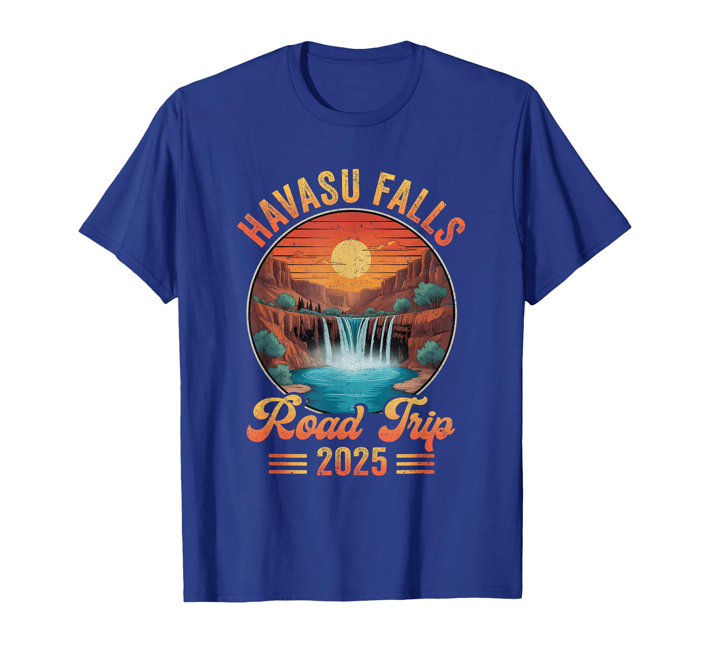 Havasu Falls Road Trip 2025 Summer Vacation Family Matching T-Shirt