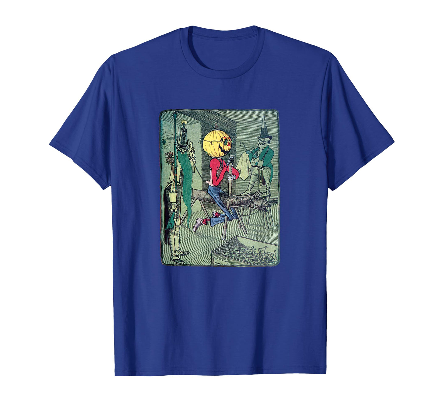 Jack Pumpkinhead & The Sawhorse Arrive in the Emerald City T-Shirt