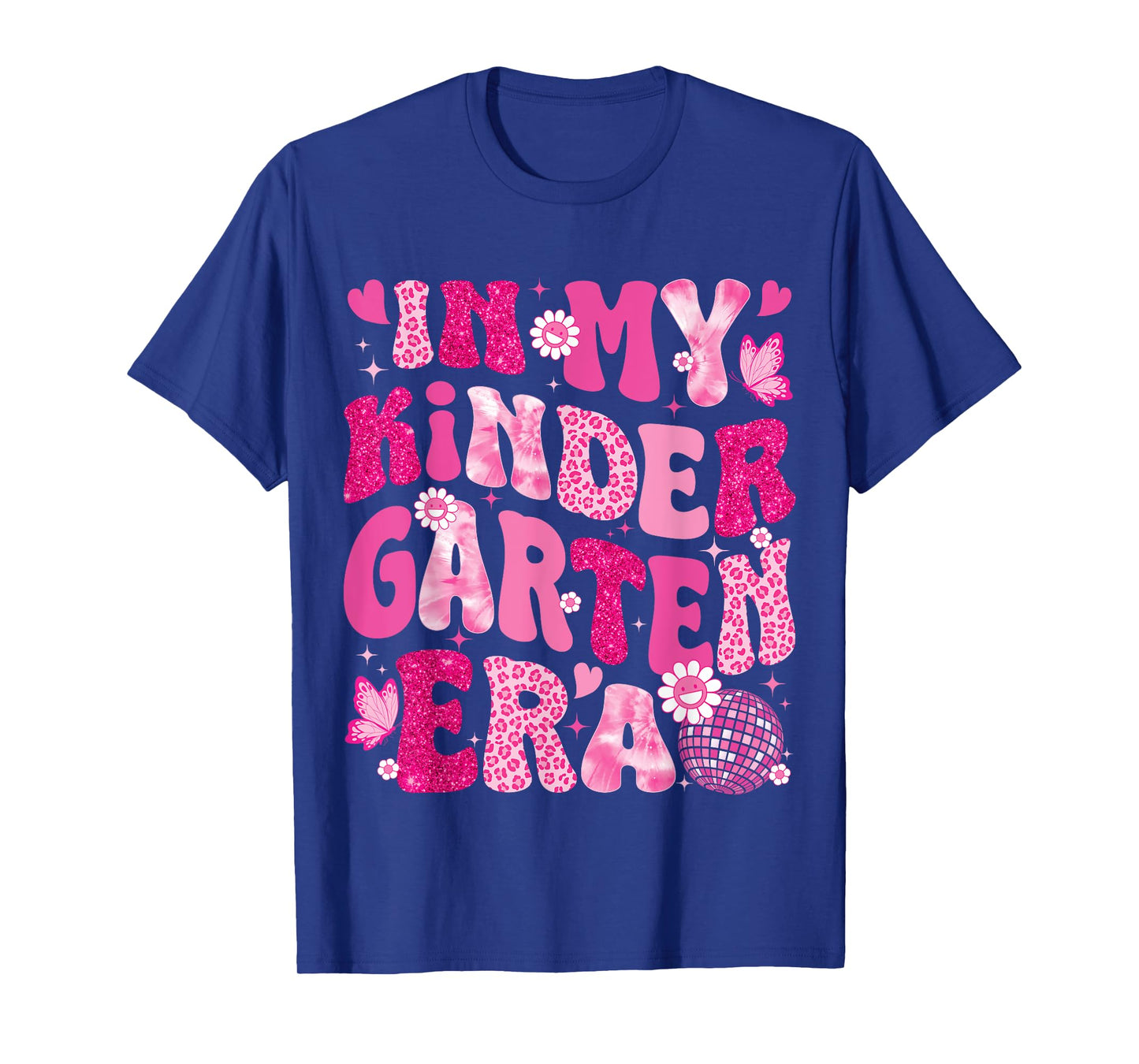 In My Kindergarten Era Teachers Women Back To School Girls T-Shirt