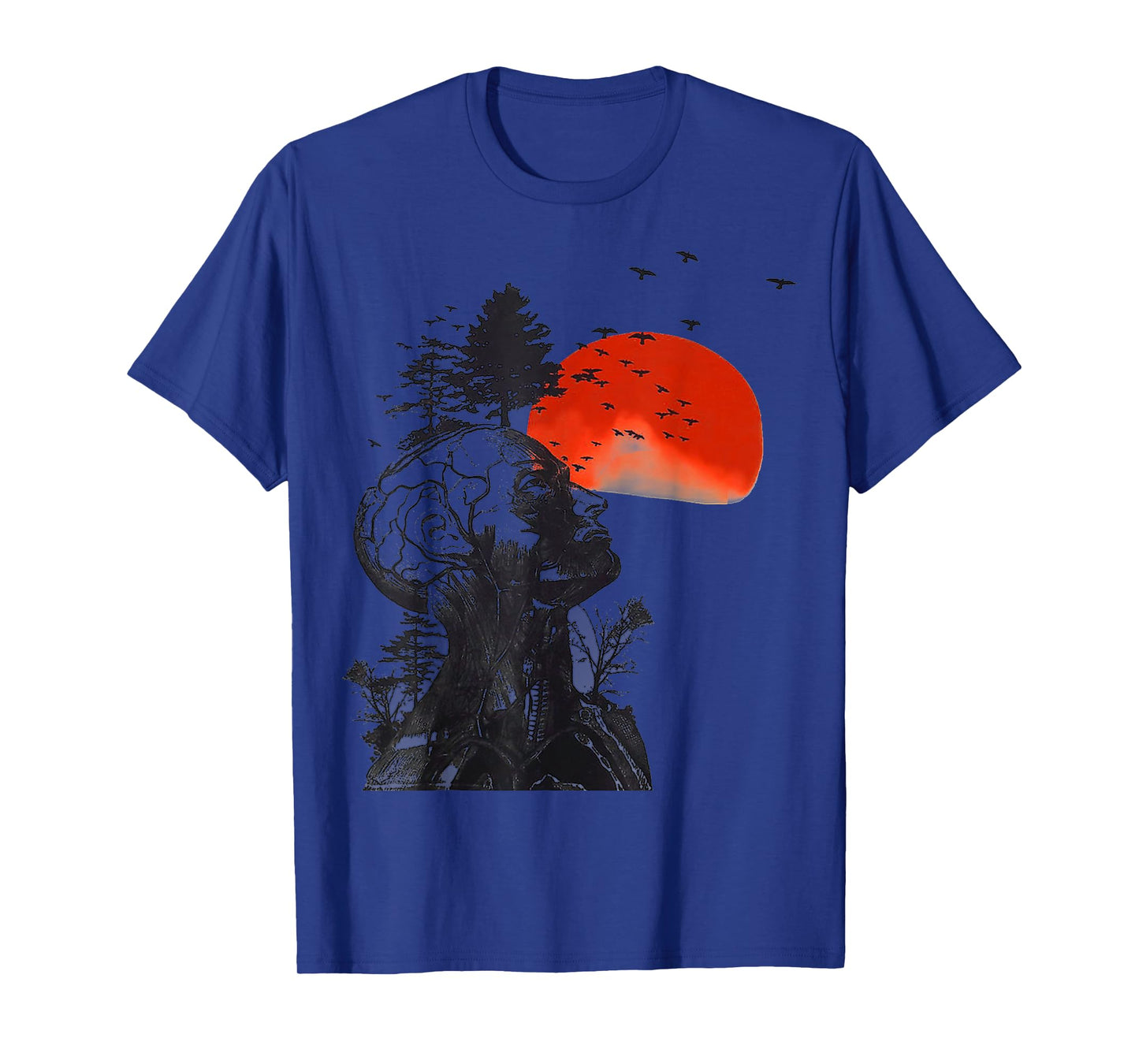 Hangover Human Tree Graphic T-Shirt