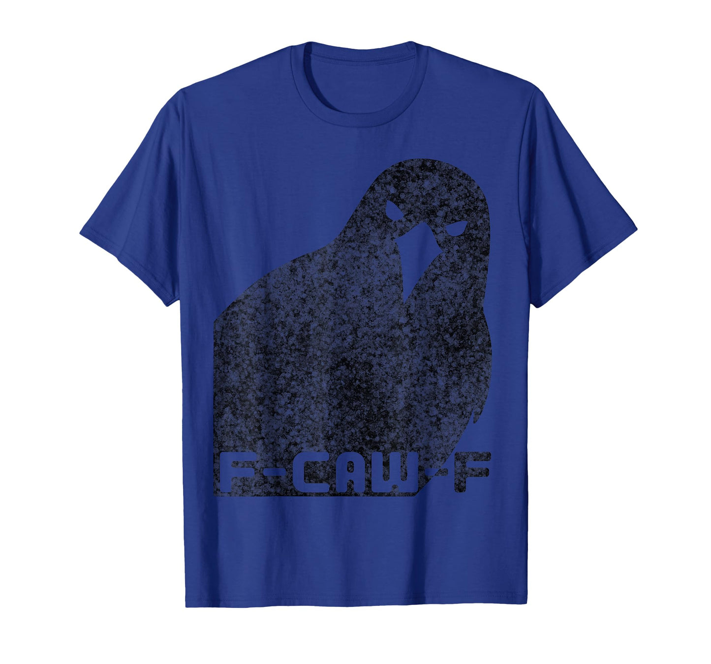 F-Caw-F Funny Black Raven Crow Vintage Sarcastic Humor T-Shirt