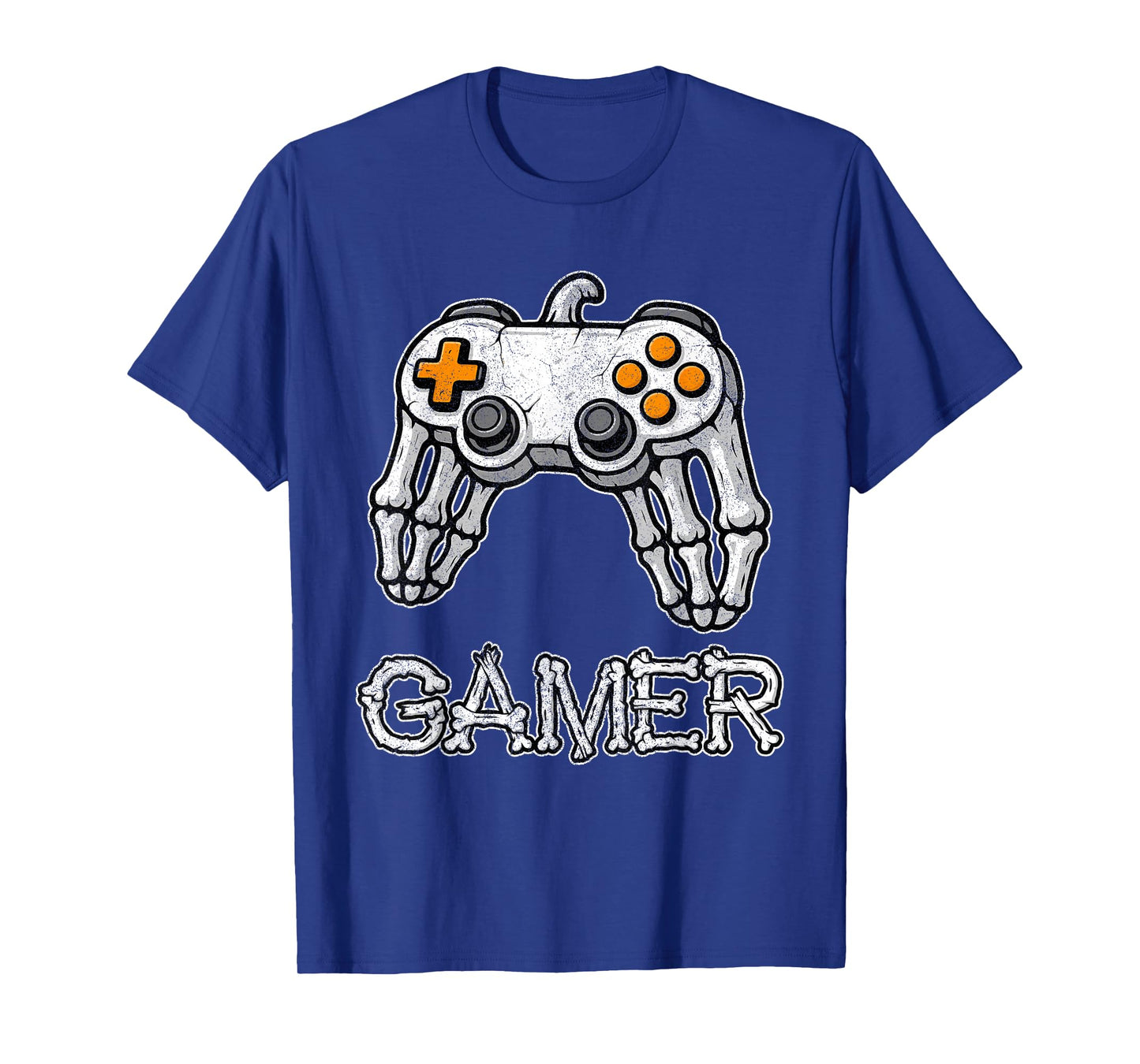 Funny Game Controller Skeleton Gamer Teen Boys Video Gaming T-Shirt