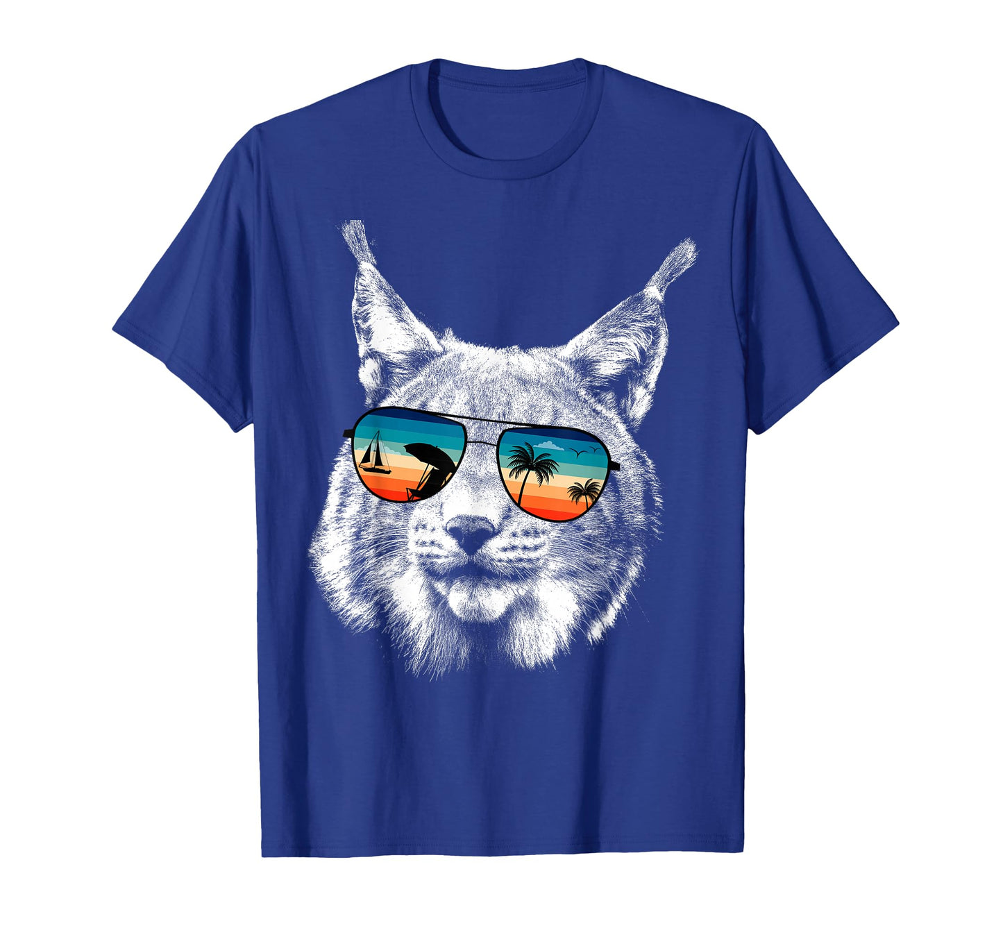 BOBCAT Shirts With Glasses Sunglasses Retro Style T-Shirt