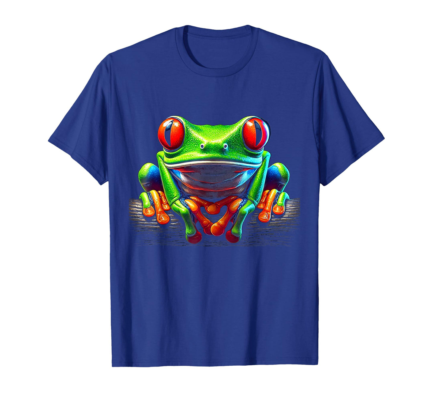 Green Body Red Eyed Tree Frog Rainforest Amphibian tee T-Shirt