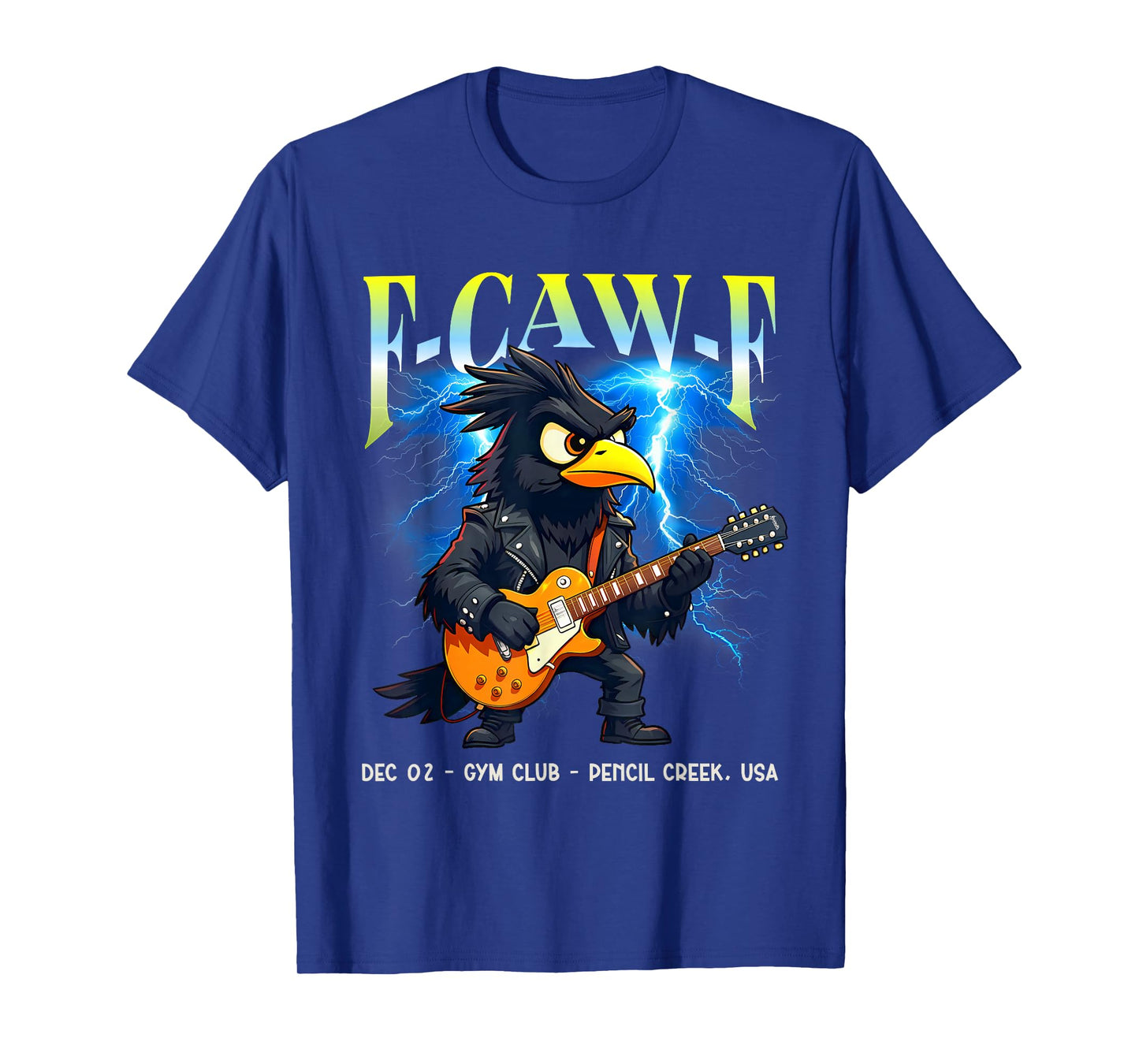 Crow Punkrock Tour – Crazy F-CAW-F Bootleg Concert T-Shirt