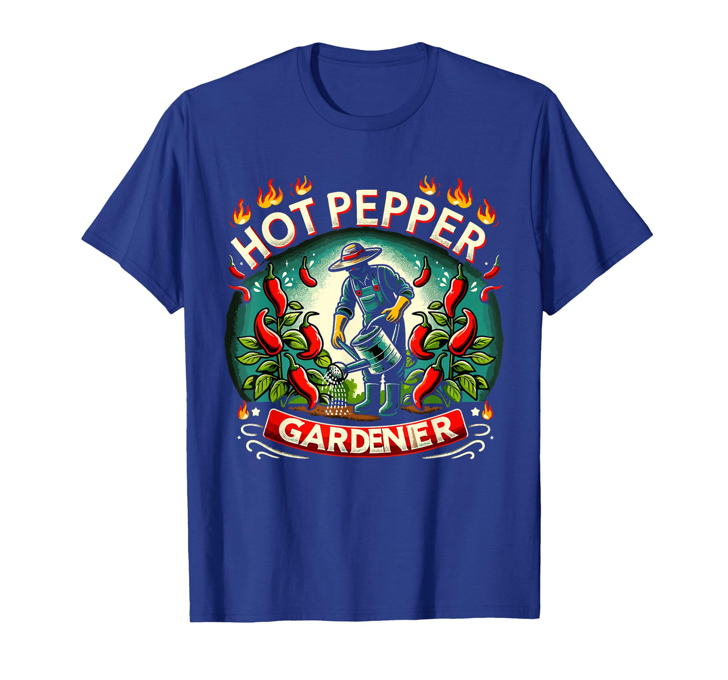 Spicy Food Lover Chili Peppers Chef Spice Scoville scale T-Shirt