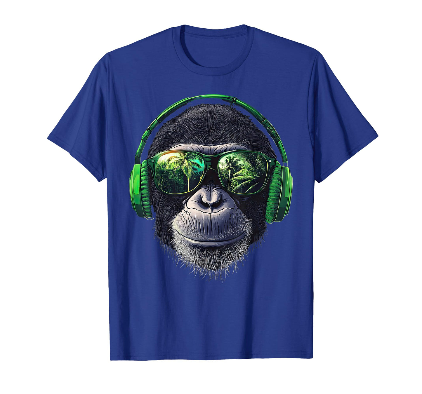 Funny Monkey with sunglasses cool Graffiti Urban art street T-Shirt