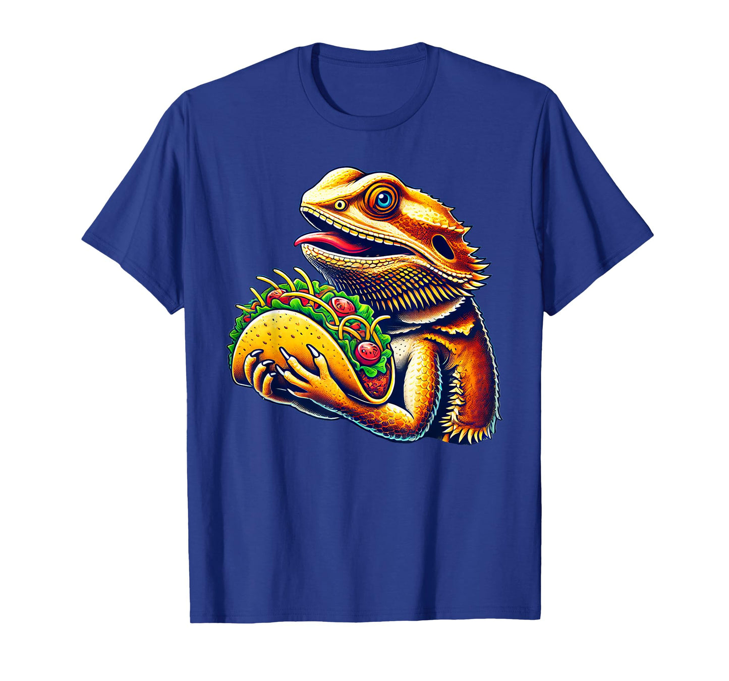 Bearded Dragon Eating Taco T-Shirt