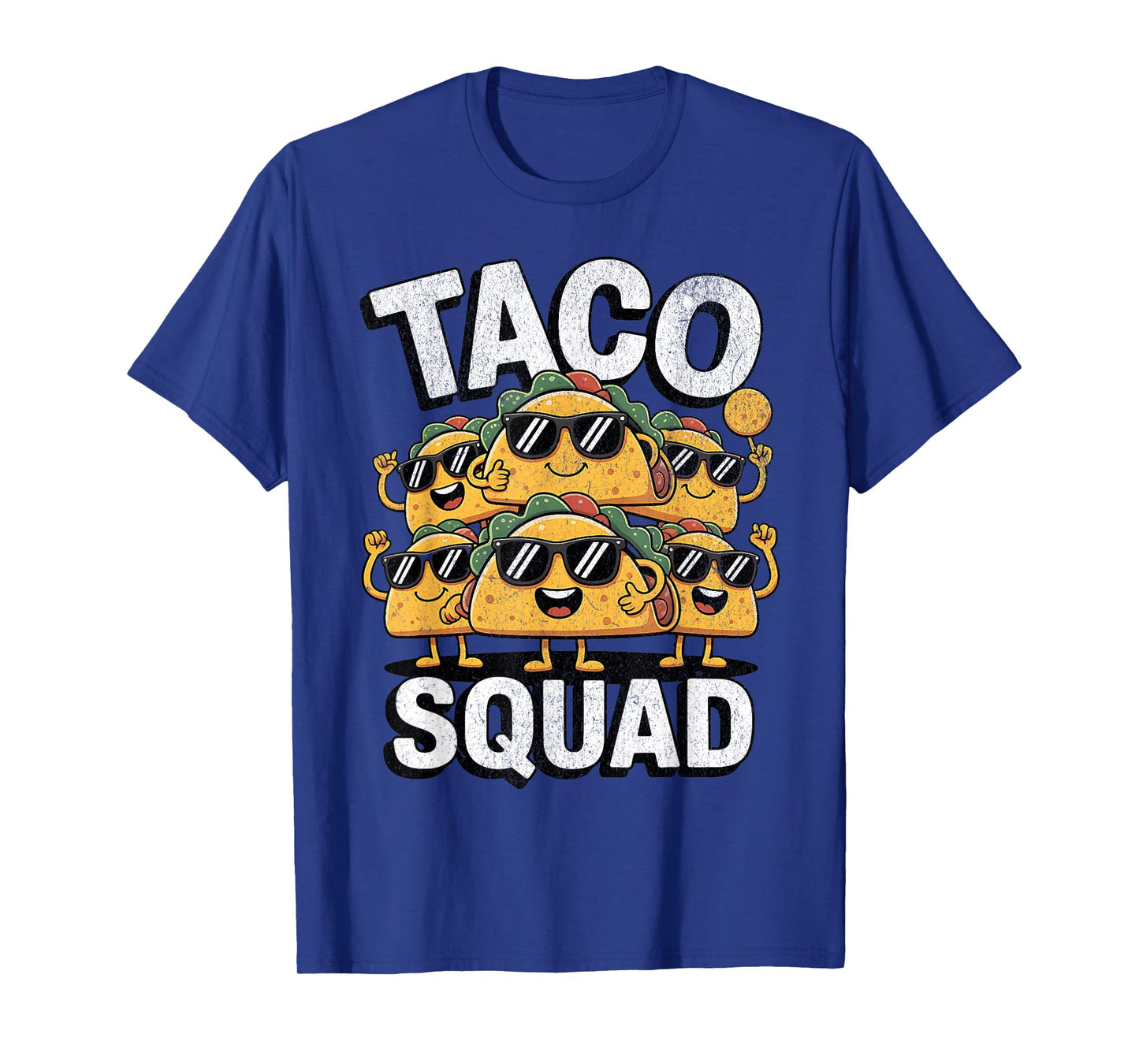 Taco Squad Fun National Taco Day Taco Lovers Design T-Shirt