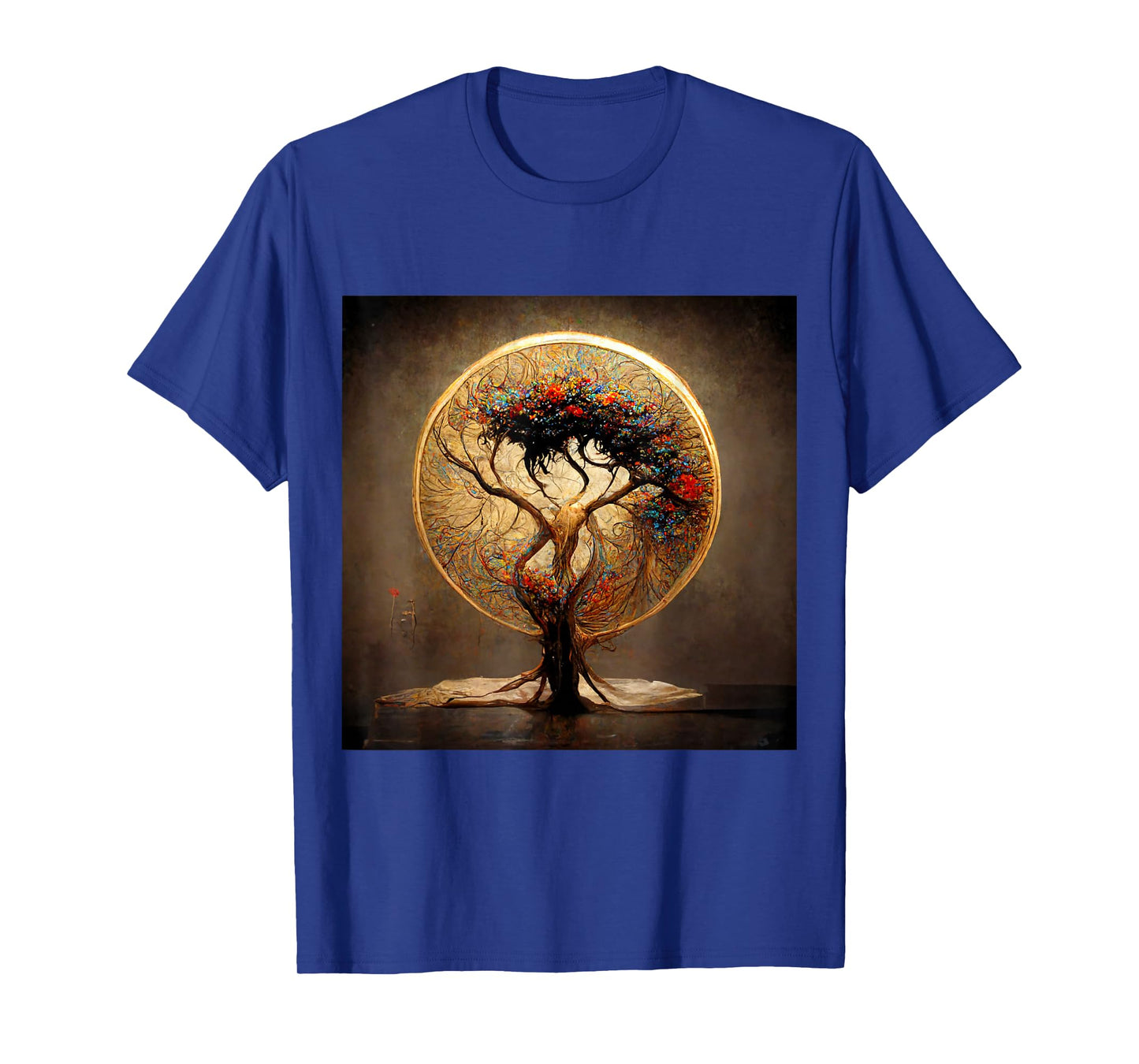 Surrealism Tree of Life Mystic Dreamscape Concept Art Dali T-Shirt