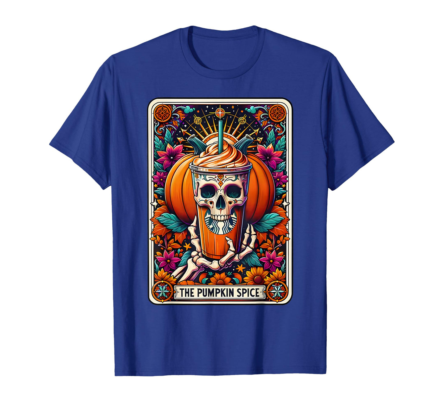 The Overstimulated Mom Tarot The Pumkin Spice Halloween T-Shirt