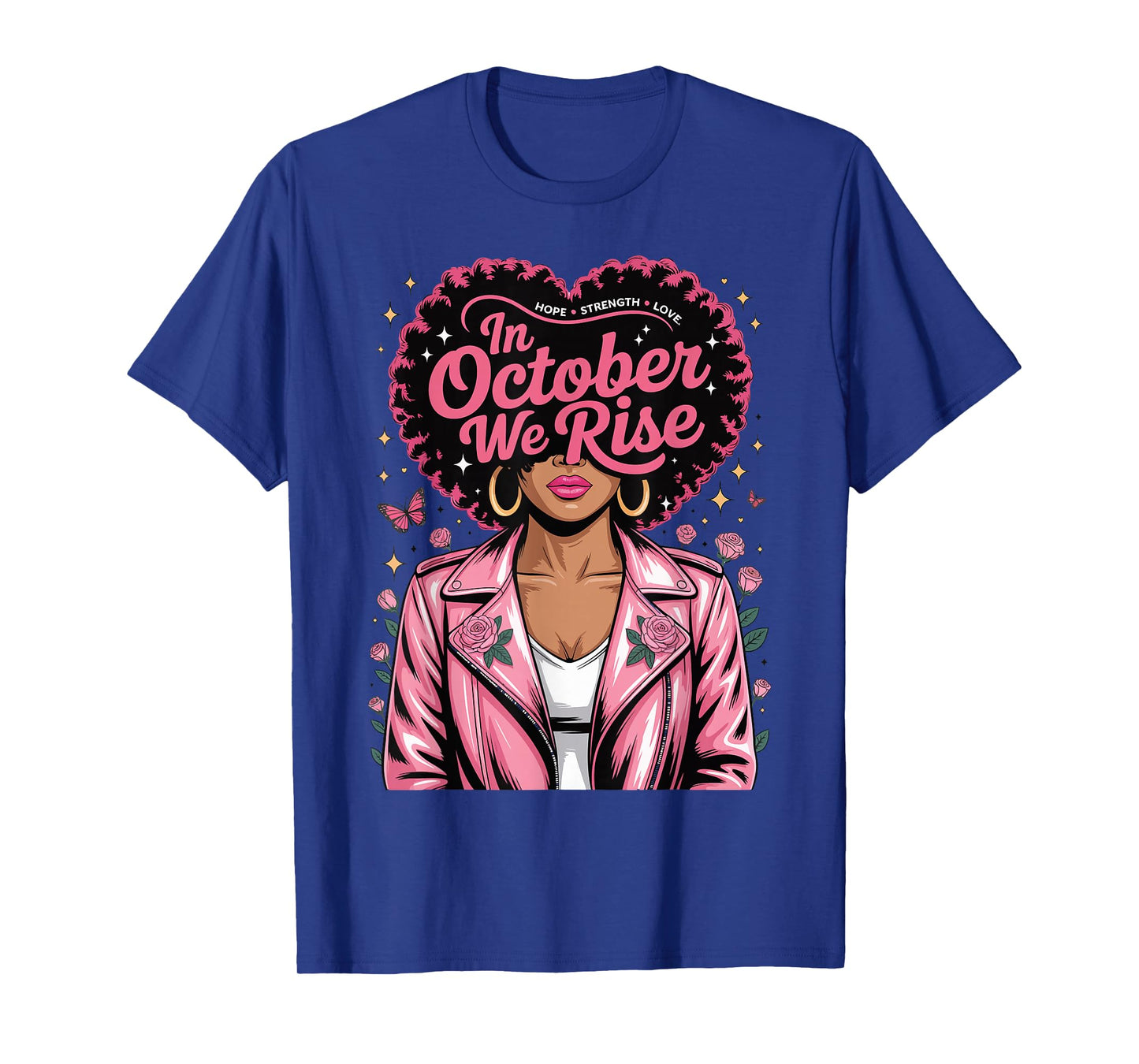 Breast Cancer Awareness Support – in October We Wear Pink T-Shirt