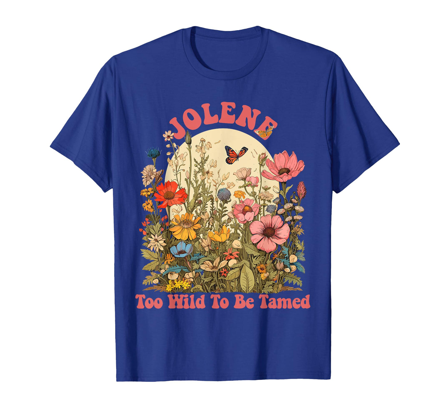JOLENE Name Cute Retro Girls Wildflower JOLENE Name T-Shirt