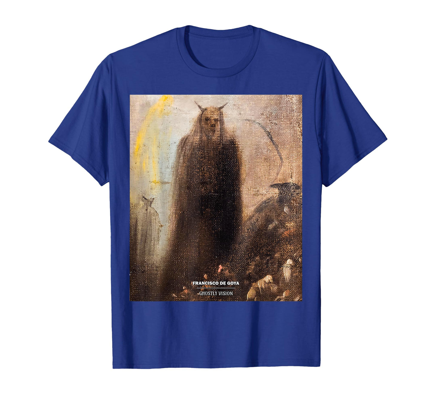 Ghostly Vision - Francisco Goya Horror Painting Art T-Shirt