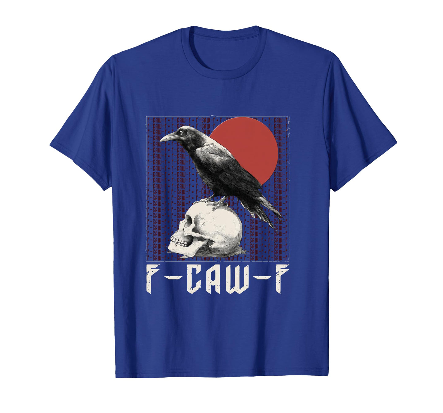 F-Caw-F Tshirt - Crow with F Caw F Long Sleeve T-Shirt