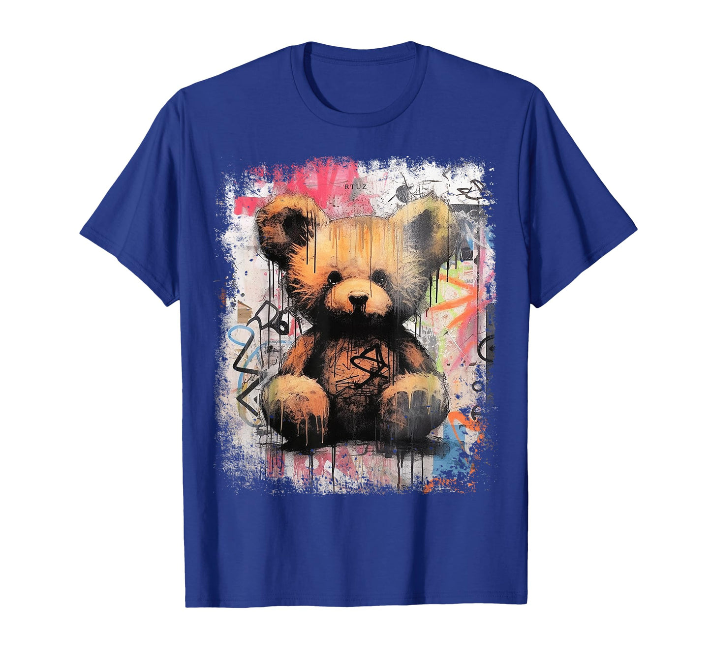 Hip Hop Hipster Vintage Edgy Urban Y2K Streetwear Teddy T-Shirt