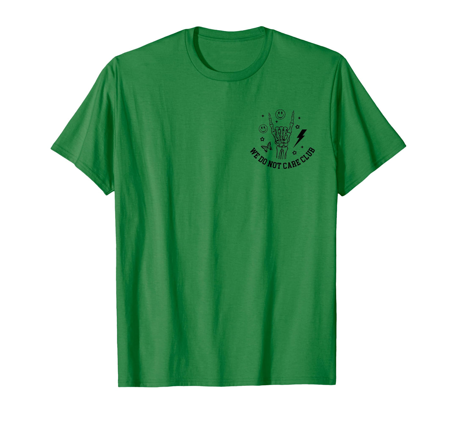 Proud Member of WDNC Club Groovy Skeleton Hand 2 Sided T-Shirt