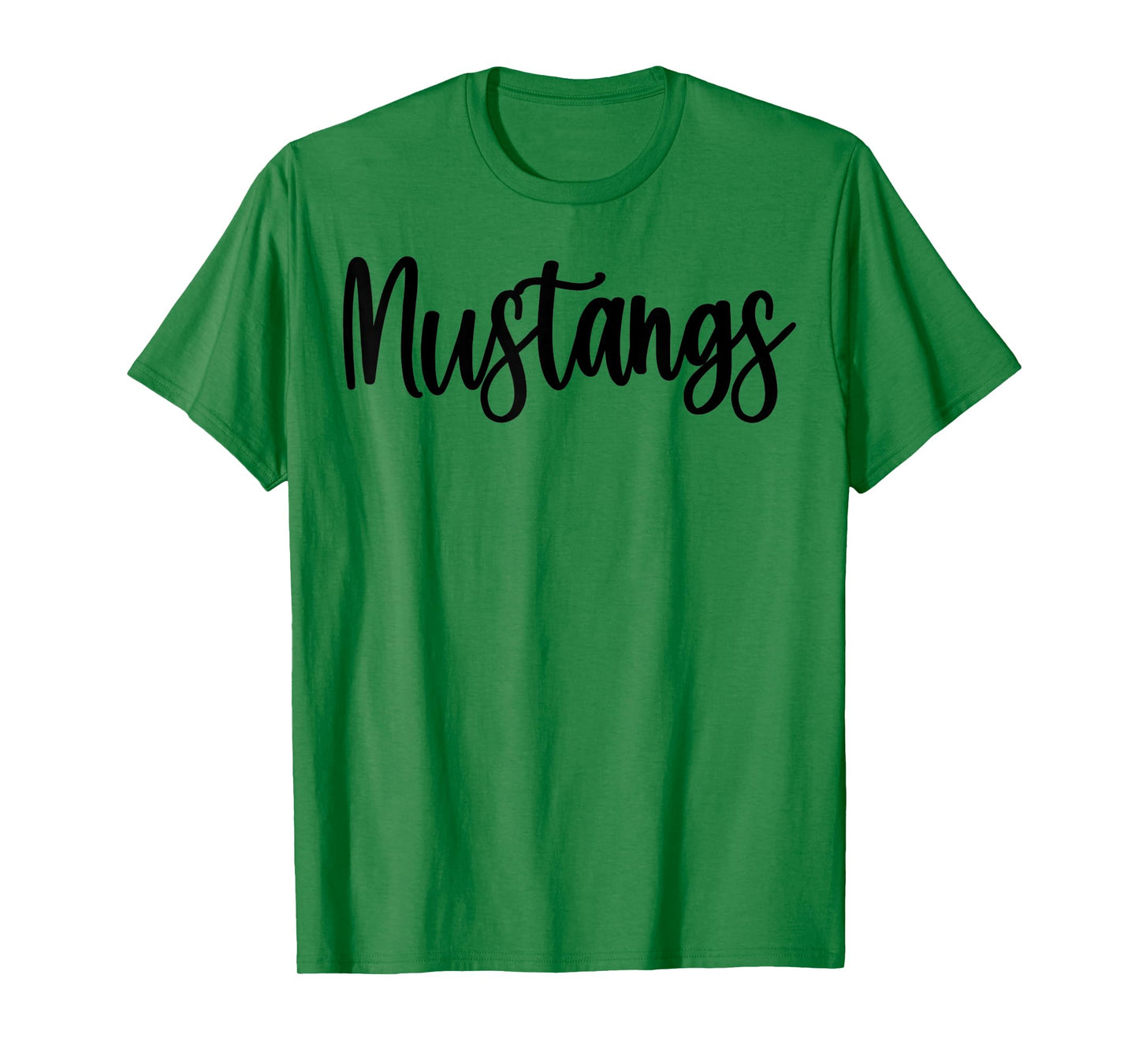 Mustangs School Spirit Team Mascot Game Night T-Shirt