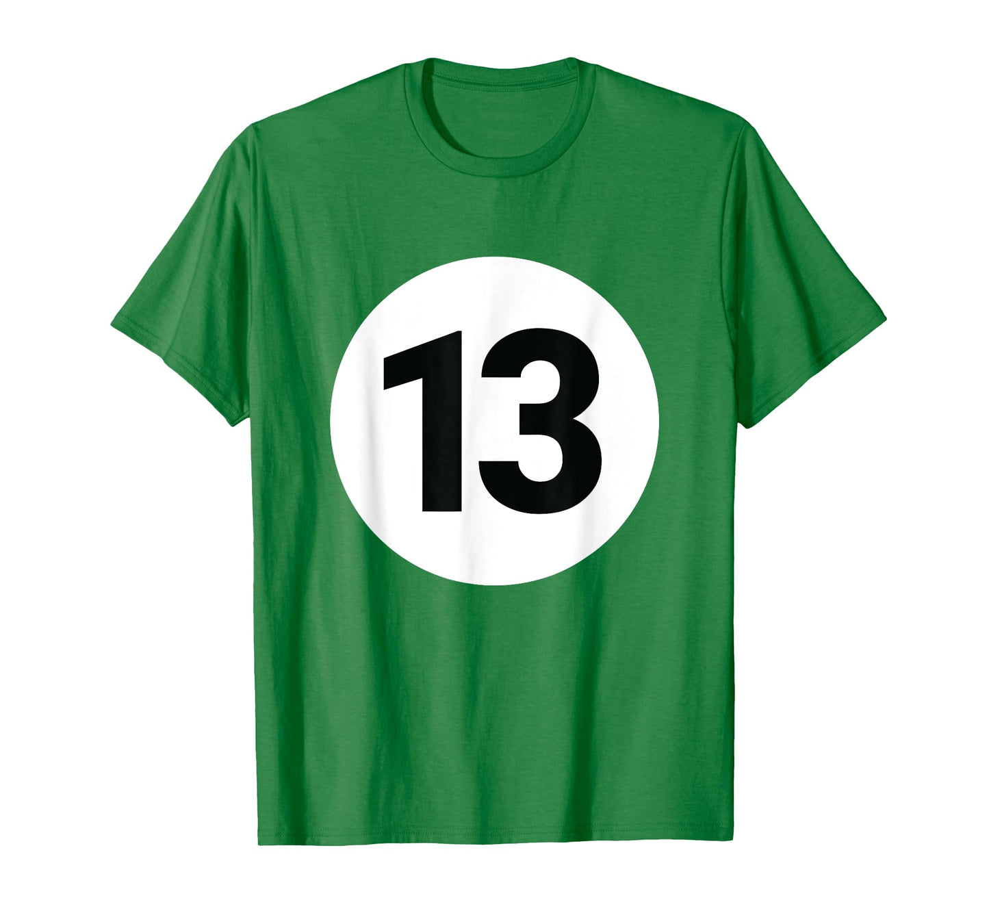 8 Pool Ball 13 Billiards Costume Halloween Group Matching T-Shirt