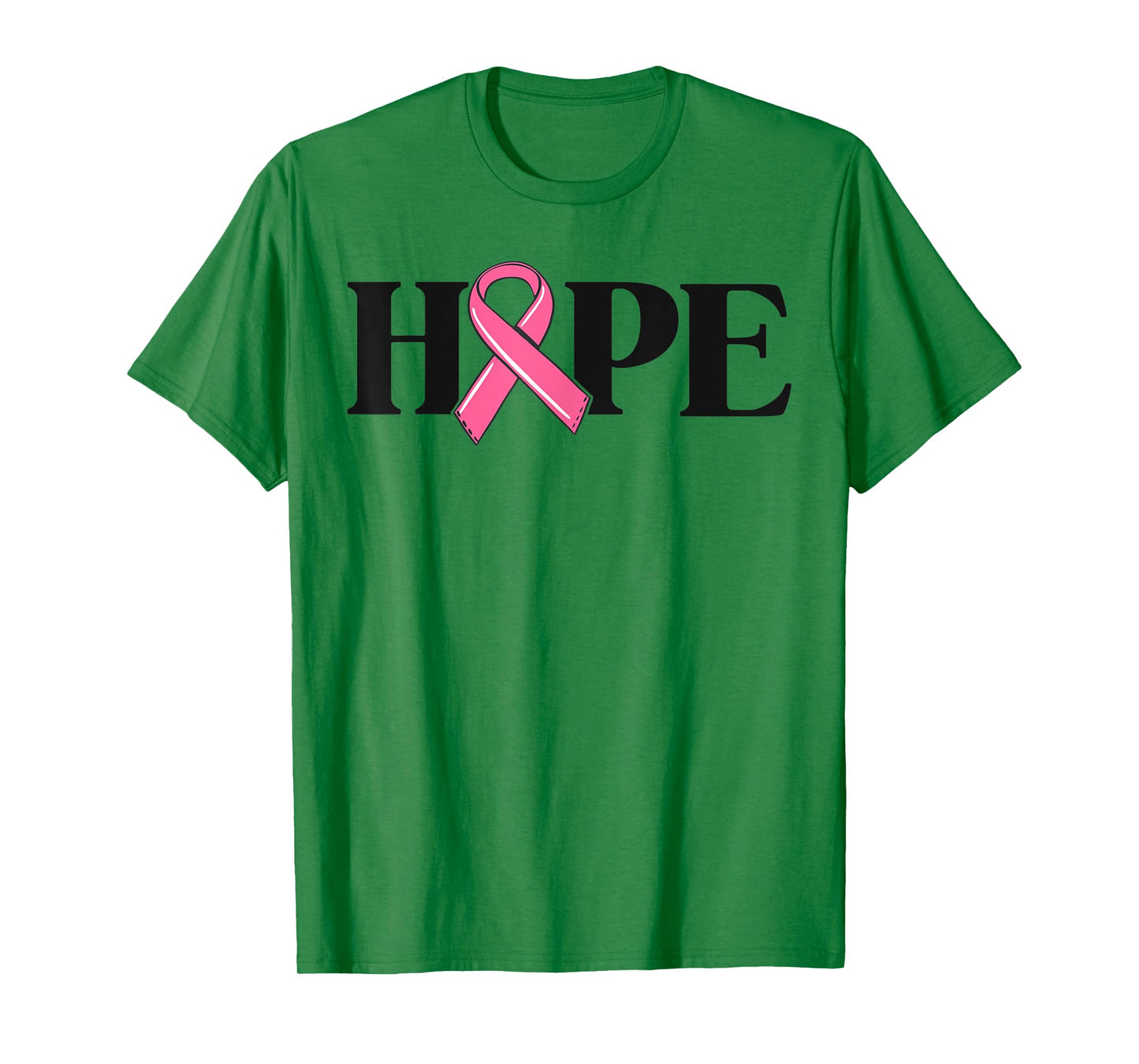 Hope Breast Cancer Shirts For Women Gift Ribbon Awareness T-Shirt
