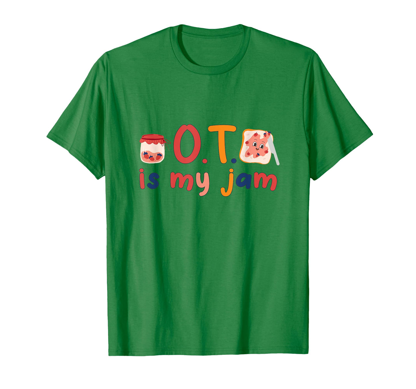 Funny Occupational Therapy therapist OT is My Jam groovy OT T-Shirt