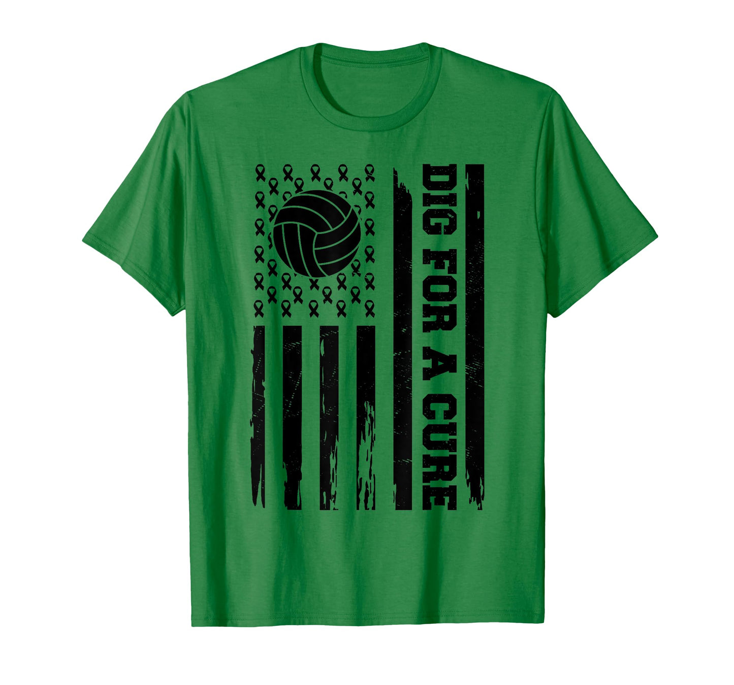 Dig For A Cure Breast Cancer Awareness Volleyball Pink T-Shirt