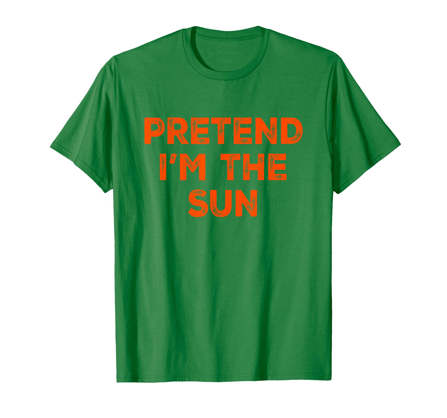 Pretend I'm The Sun Lazy Halloween Costume T-Shirt