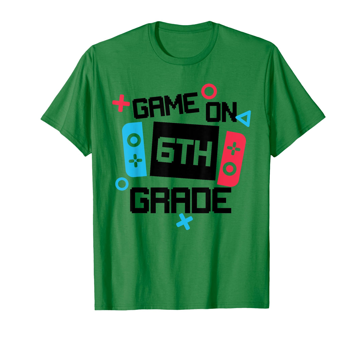 Gamer Back To School Shirt Boy Game On Sixth 6th Grade T-Shirt