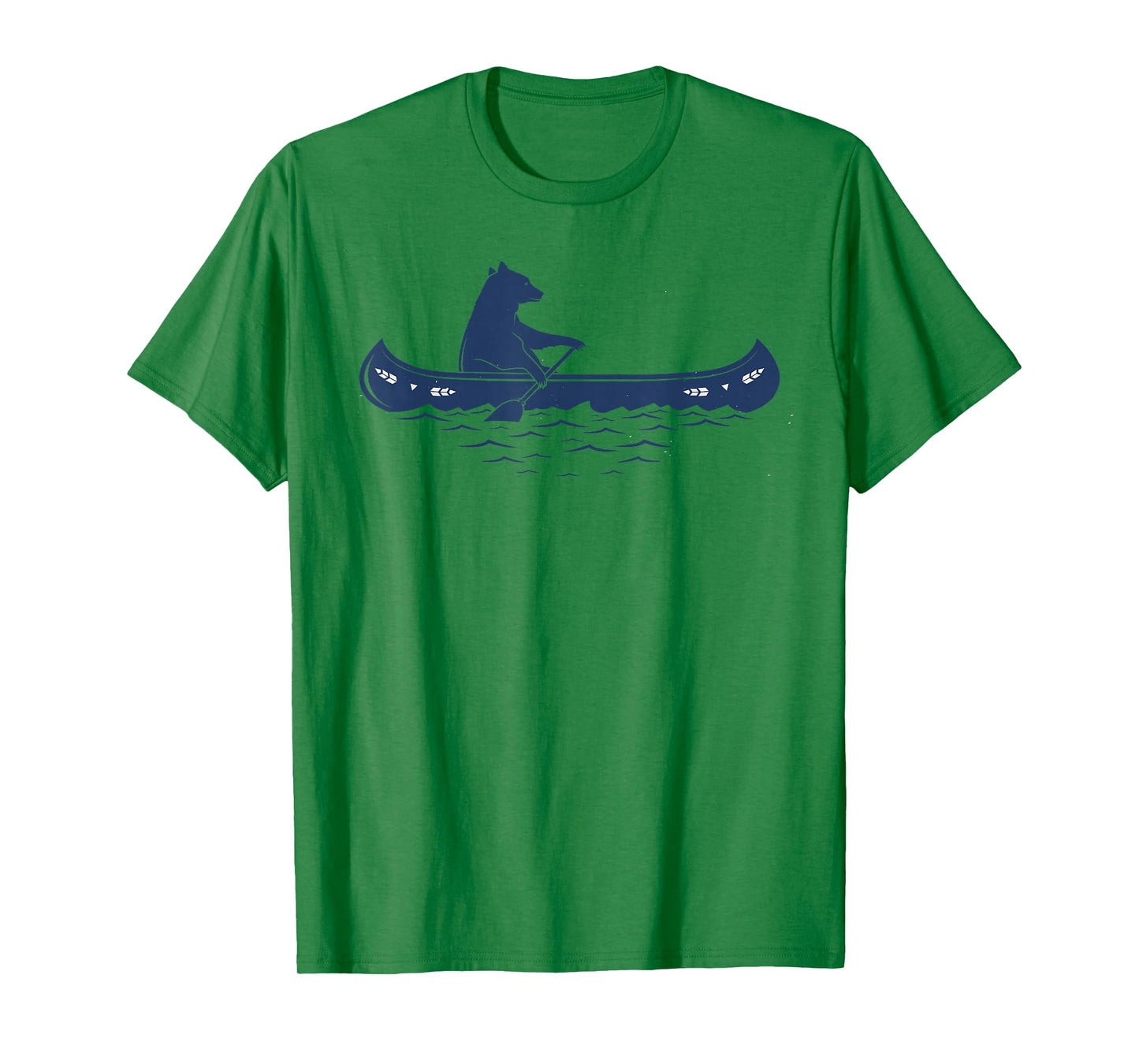 Bear In Canoe Sketch T-Shirt