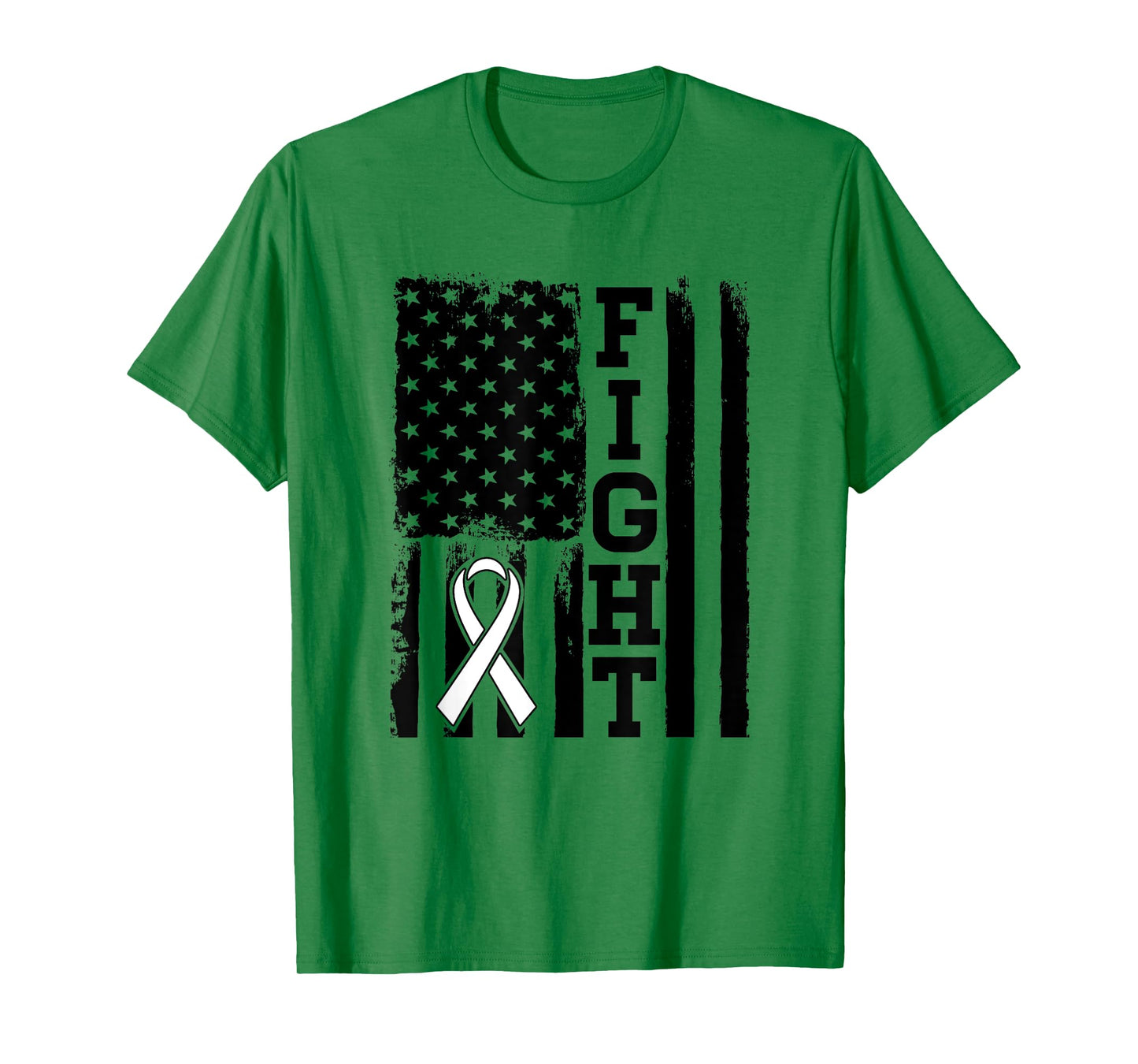 Fight Flag - Lung Cancer Shirt Gift For Lung Cancer Fighter T-Shirt