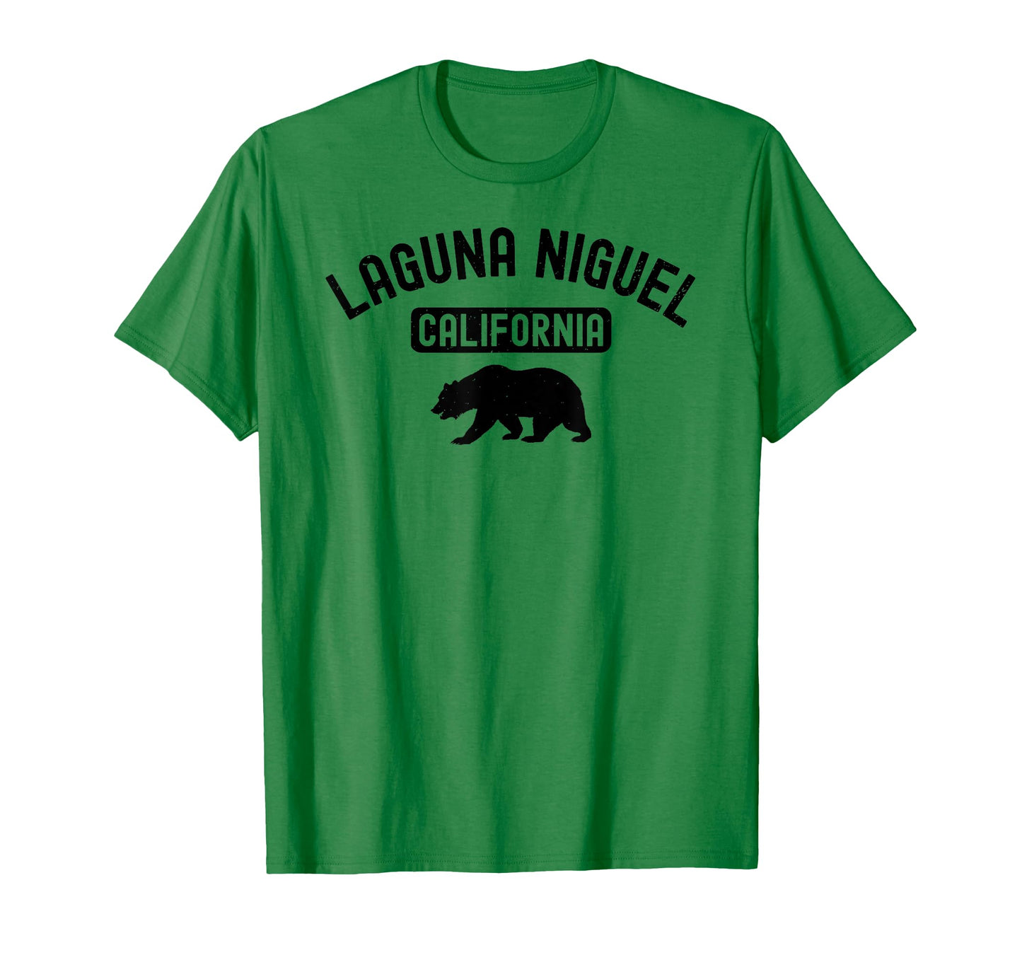 Laguna Niguel California USA Flag Vintage Bear Orange County T-Shirt