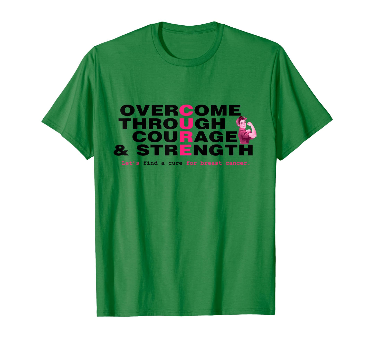Pinktober Breast Cancer Awareness Cure inspire ladies tee T-Shirt