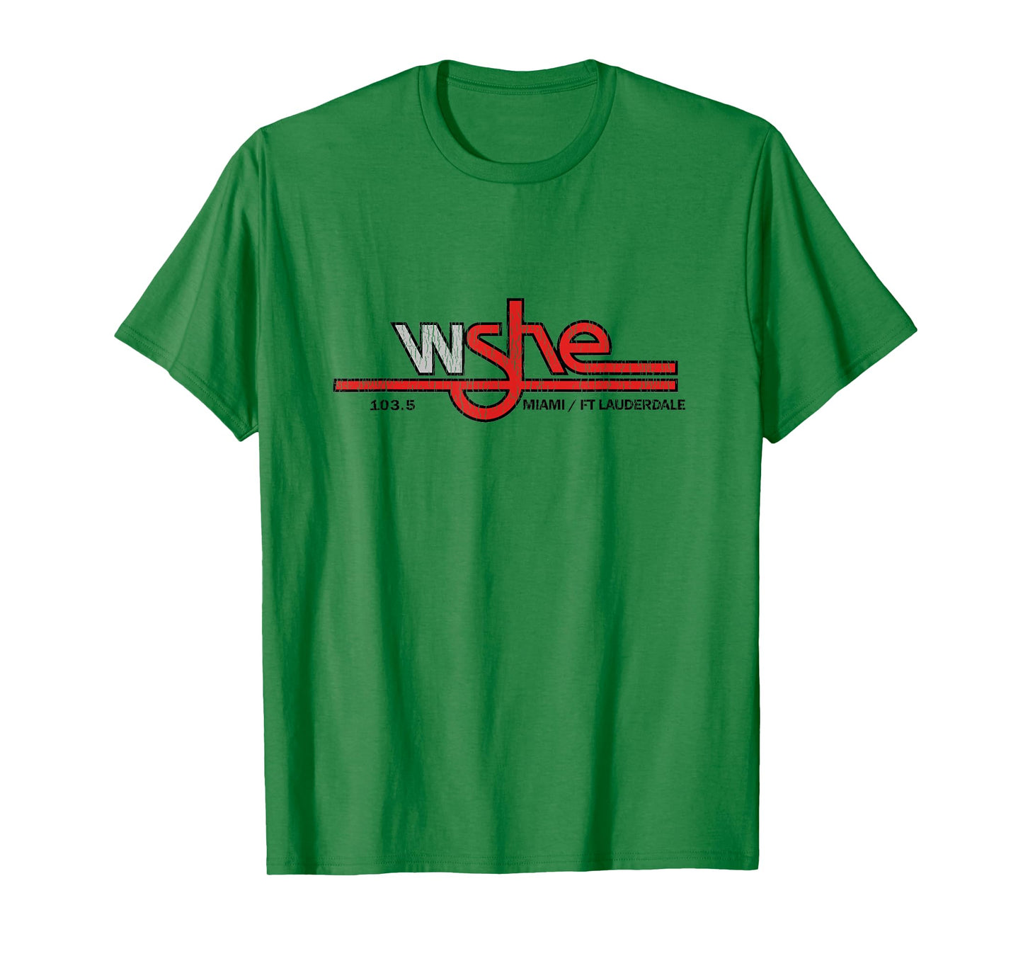 WSHE Rock Music for Rock Fan from 70s and 80s Vintage T-Shirt