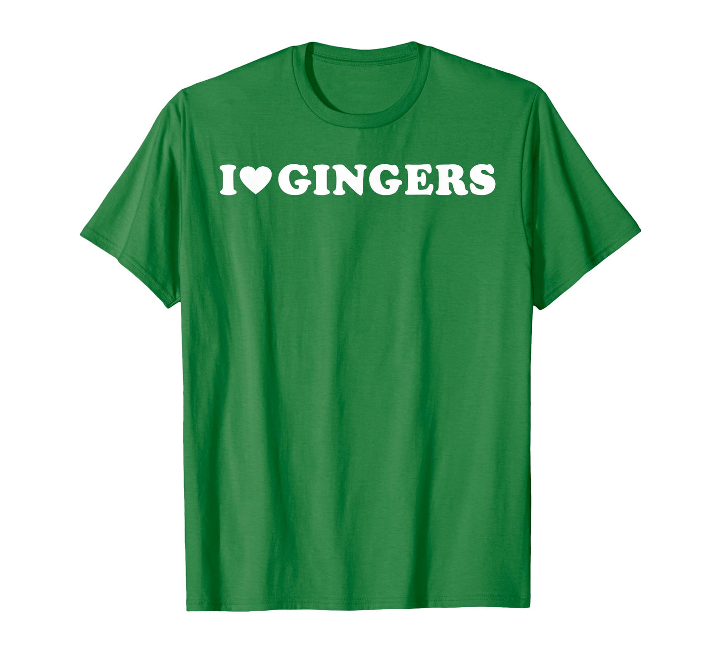 I Love Gingers Funny St Patrick's Day Dibs on The Ginger T-Shirt - T-Shirt | Irish Green