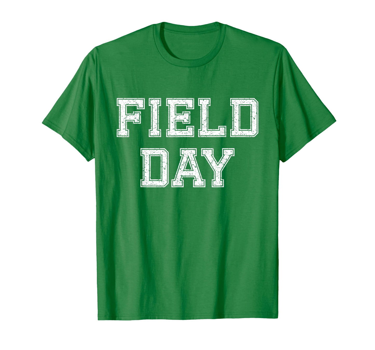 Field Day 2025 For School Teachers Kids And Family Green T-Shirt