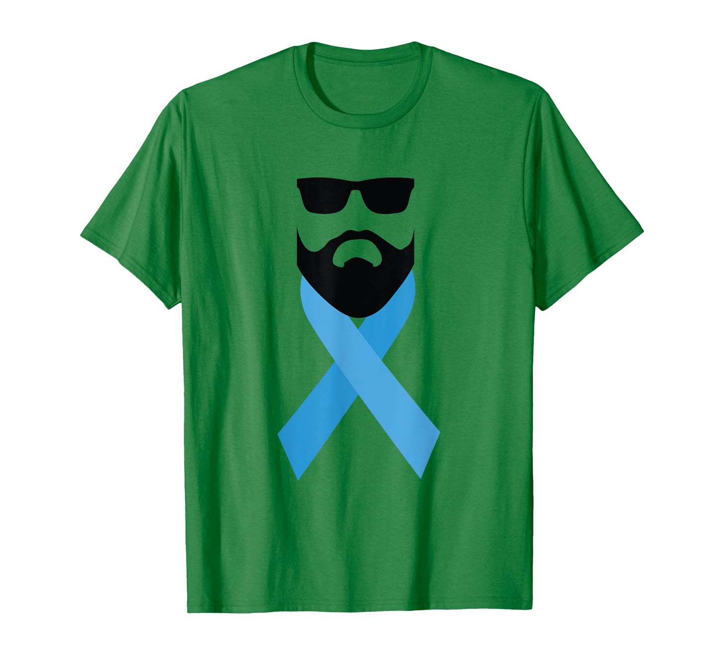 November No Shave Blue Ribbon Prostate Cancer Men, Women T-Shirt