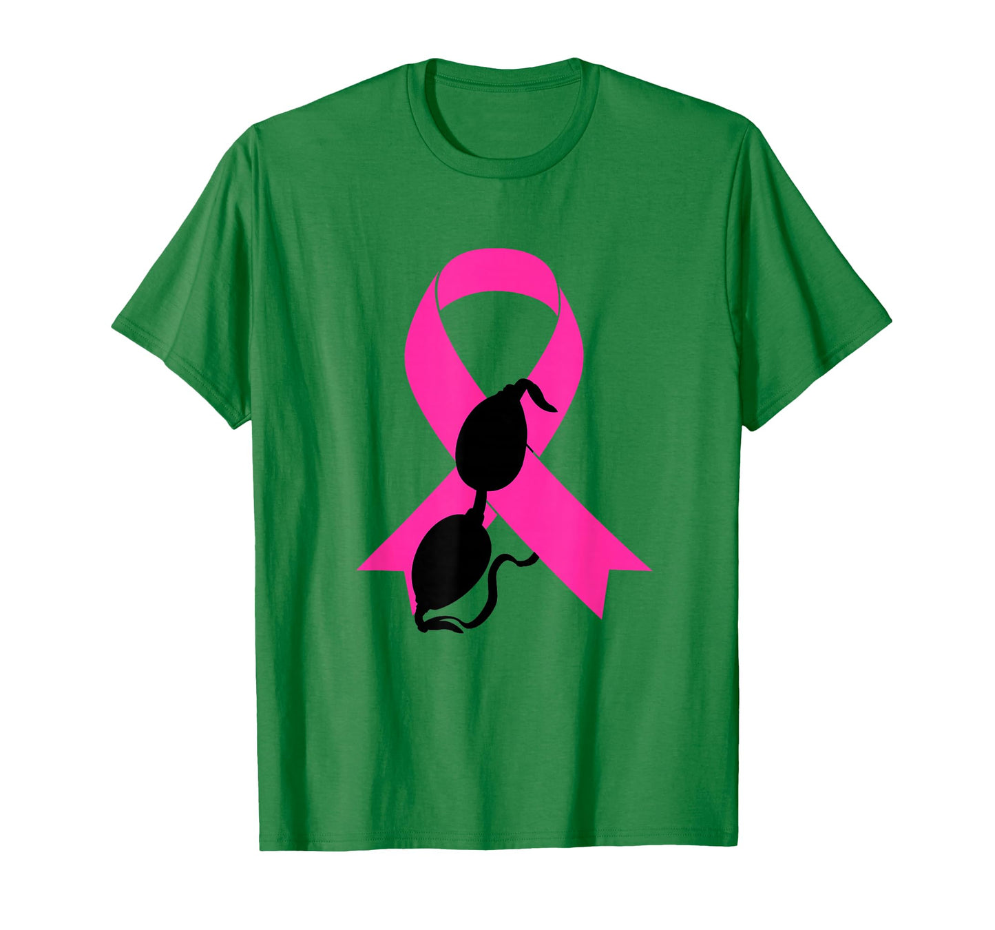 Swimming Breast Cancer Awareness Swim Goggles Pink Ribbon T-Shirt
