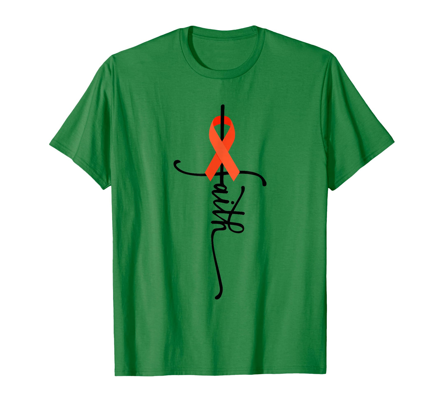 Leukemia Cancer Faith Leukemia Cancer Awareness T-Shirt
